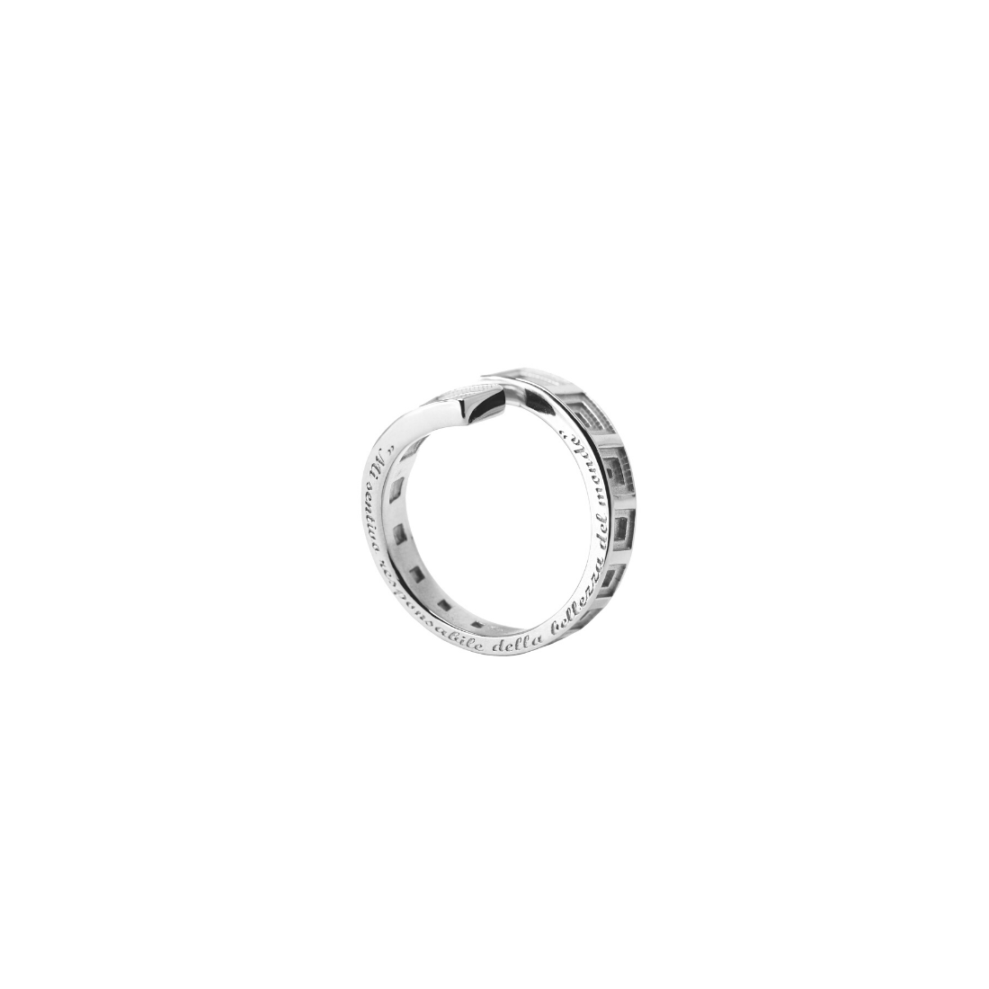 Pantheon Ring 925 Sterling Silver | Architecture-à-porter