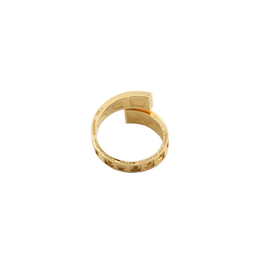 Anello Pantheon uomo oro 2