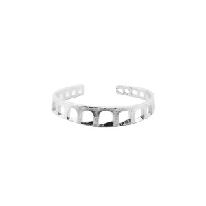 Bracciale acquedotto uomo argento 1