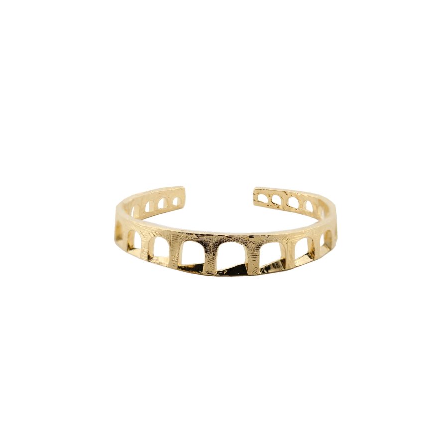 Bracciale acquedotto uomo oro